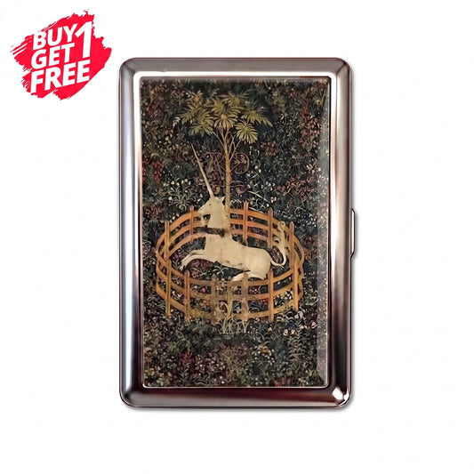 Enchanted Unicorn Tin Cardholder Wallet