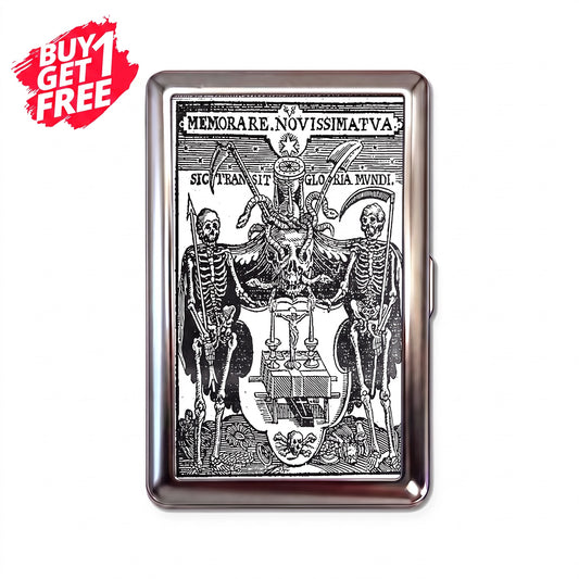 Glory Fades Tin Cardholder Wallet