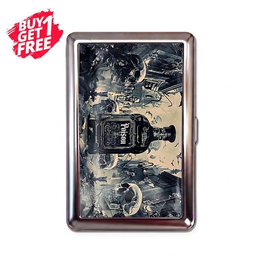 Lovely Poison Tin Cardholder Wallet