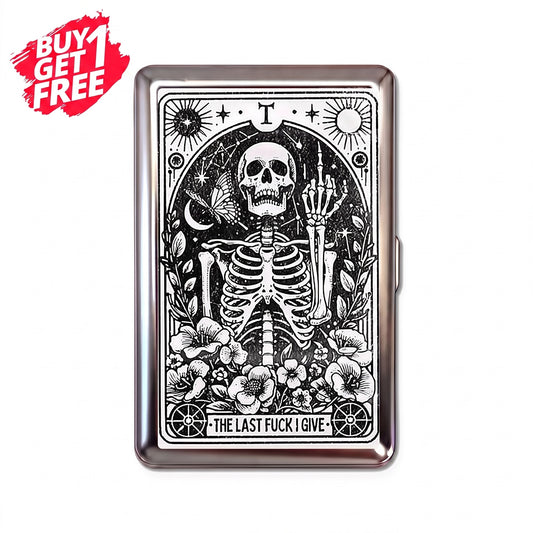 Rebel Tarot Tin Cardholder Wallet