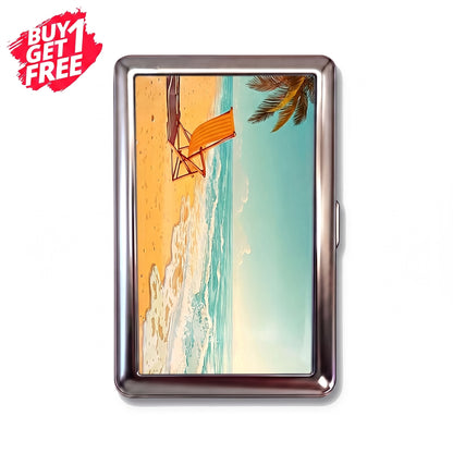 Wildflower Tin Cardholder Wallet